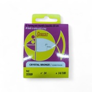SENSAS HACZYKI Z PRZYPONEM CRYSTAL BRONZE Rozmiar 14 / 0,14mm/100cm 10szt