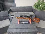 Weihrauch HW98, kufer, tłumik, luneta vortex diamondback 4-16X44, serwis,
