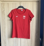 T-shirt Koszulka 4F L/40 Bawełna Polska Igrzyska