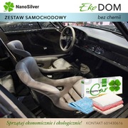 RAYPATH Zestaw czyszczący-samochodowy, nano srebro