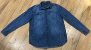 Koszula męska dżinsowa niebie r.L Infinity 40zł