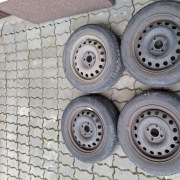 NISSAN MICRA K 12 FELGI 14 - KOMPLET