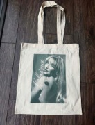Torba bawełniana torebka tote bag cotton bawełna beżowa Sabrina carpenter 