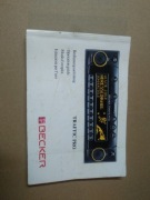 Instrukcja Becker Traffic pro książka 