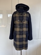 Wełniany płaszcz z kapturem Brooks Brothers S z podszewką