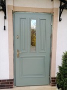 ANGIELSKIE z szybą , drzwi na lata / przeszklone 