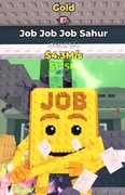 Roblox | Job Job Job Sahur Gold 4.3M/s | Steal a brainrot
