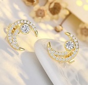 Kolczyki Srebro925-pozłacane18k Gratisy! ŚWIĄTECZNE PROMOCJE ! :)