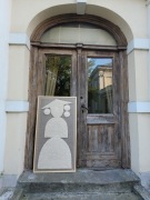 Obraz ręcznie tkany na płótnie lnianym