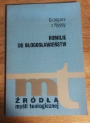 Grzegorz z Nyssy - Homile do błogosławieństw