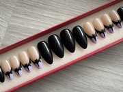 Ręcznie malowane sztuczne paznokcie,press on nails