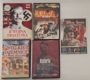 Filmy dokumentalne o II woj. światowej, kompletne, razem 14 płyt DVD