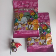 LEGO 71037 Minifigurki - Seria 24 Ork Wojownik