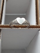 Pierścionek małe serce 16,3mm