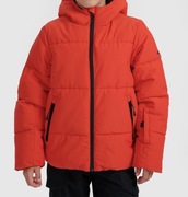 Kurtka narciarska membrana 5000 chłopięca - pomarańczowa