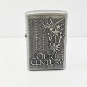kolekcjonerska zapalniczka ZIPPO  "Our Century" z 1999 roku.