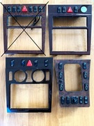 Ramki radia COMAND 2 DIN, lewarka Mercedes W210 E320 E430 E55 AMG