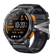 Smartwatch Bluetooth - Połączenia, Tętno, Wodoodporny, Sportowy Design!