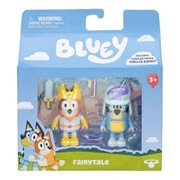 TM TOYS BLUEY ZESTAW BAJKOWE POSTACIE 2 FIGURKI CHILLI I BANDIT 17974