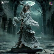 Figurka druk 3D żywica 12K " Dark Souls - Cruce Pricilla - F1031 " - 150 mm