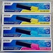 Epson tonery 0187 yellow, 0188 magenta, 0189 cyan