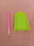 Zestaw do haftu diamentowego – aplikator + tacka