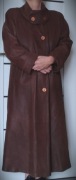 Płaszcz długi  ze skóry naturalnej L-2XL