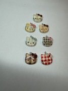 Zestaw zawieszek 7 szt