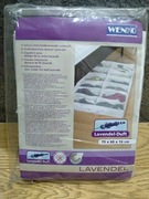 Pokrowiec organizer na buty pod łóżko z lawendą