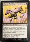 MTG Warren Weirding - stan NM