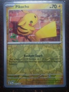 REVERSE HOLO Pikachu 051/162 Karta POKEMON TCG S&V Temporal Forces