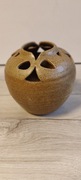 Unikatowy wazon ceramiczny , rękodzieło Vintage