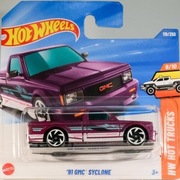 HOT WHEELS 91 GMC Syclone Nowy samochodzik kolekcja hobby