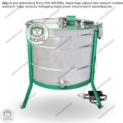 Miodarka elektryczna 6 ramkowa nierdzewna uniwersalna wirówka