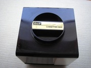 Stojak na kasety Audio - obrotowy, karuzelowy BIAŁY