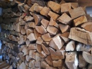 Drewno kominkowe dąb 3 lata sezonowane 2 m sześcienne