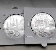 Niemcy Numizmaty Hamburg i Lubeka 2007 r