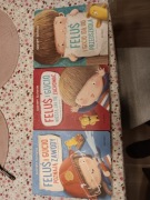 3 książki : Feluś i Gucio (przedszkole, zachowanie, zawody)