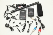Zestaw audio Samson UHF Series One + mikrofon shotgun + akcesoria + walizka