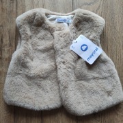 Bezrękawnik futerko. Nowe. Rozmiar z metki 86. 