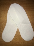 Kapcie (podeszwa z grubej miękiej włókniny)