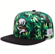 Czapka z daszkiem Liście, joint i konkretny vibe