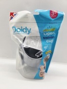 DOIDY CUP KUBEK DO NAUKI PICIA 3m+ UCHWYT szary 