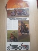 Prospekty motocykla Honda