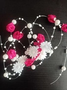 Stroik do włosów różyczki ślub