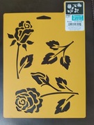 Szablon malarski róże 