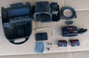 Odkurzacz Electrolux ZCE2200 61EKW01 obudowa kółko kratka guma części