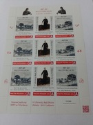 Arkusz 9 znaczkowy 465 lat Poczty 