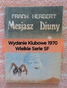 Mesjasz Diuny Frank Herbert Wielkie serie SF wydanie klubowe PRL 1970