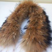 Jenot naturalny przypinka dopinka obszycie kaptura